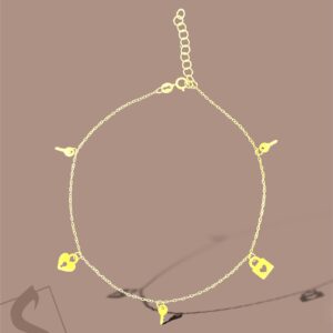 Gold ANKLET | 453205