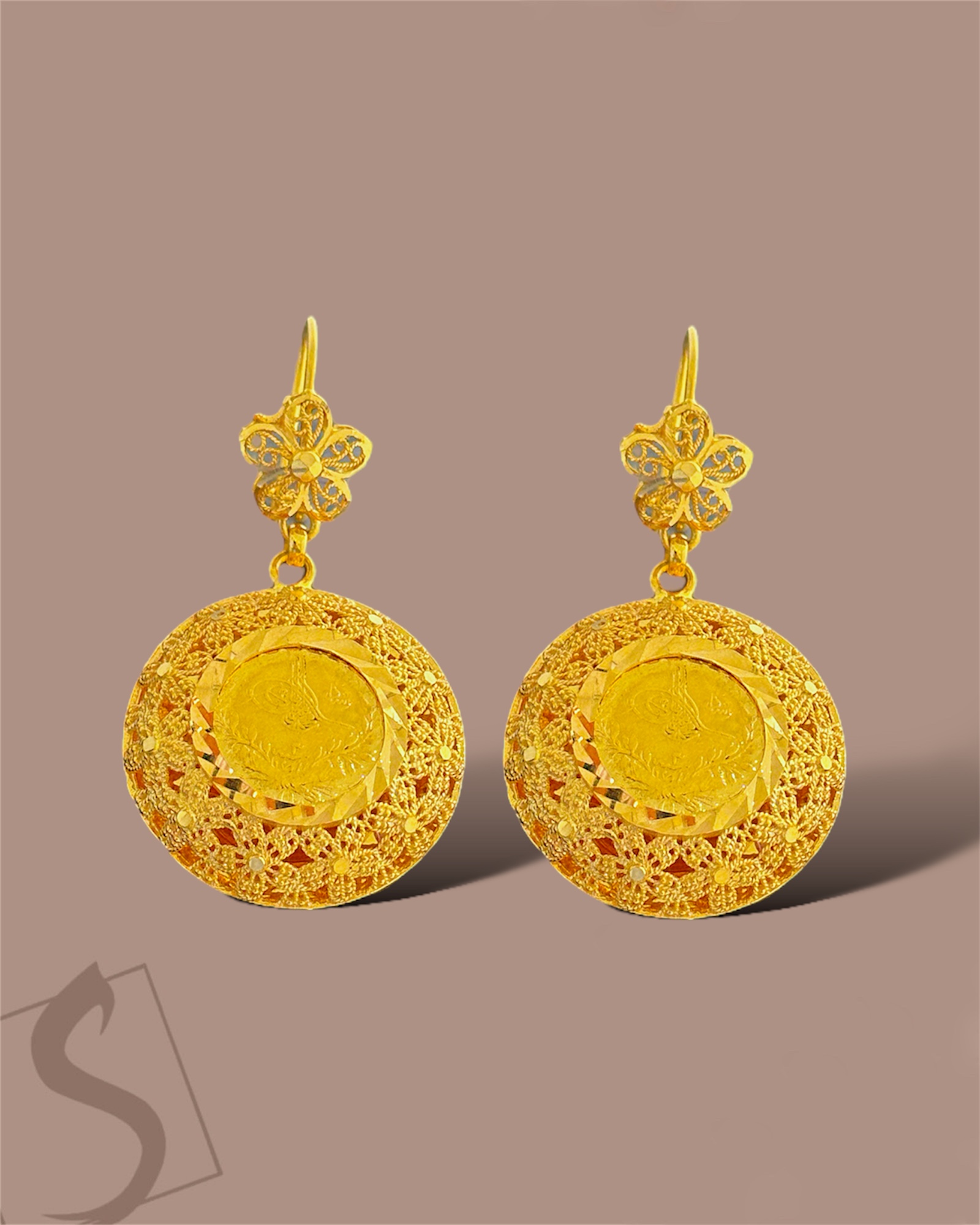 Gold EARRING | 396140