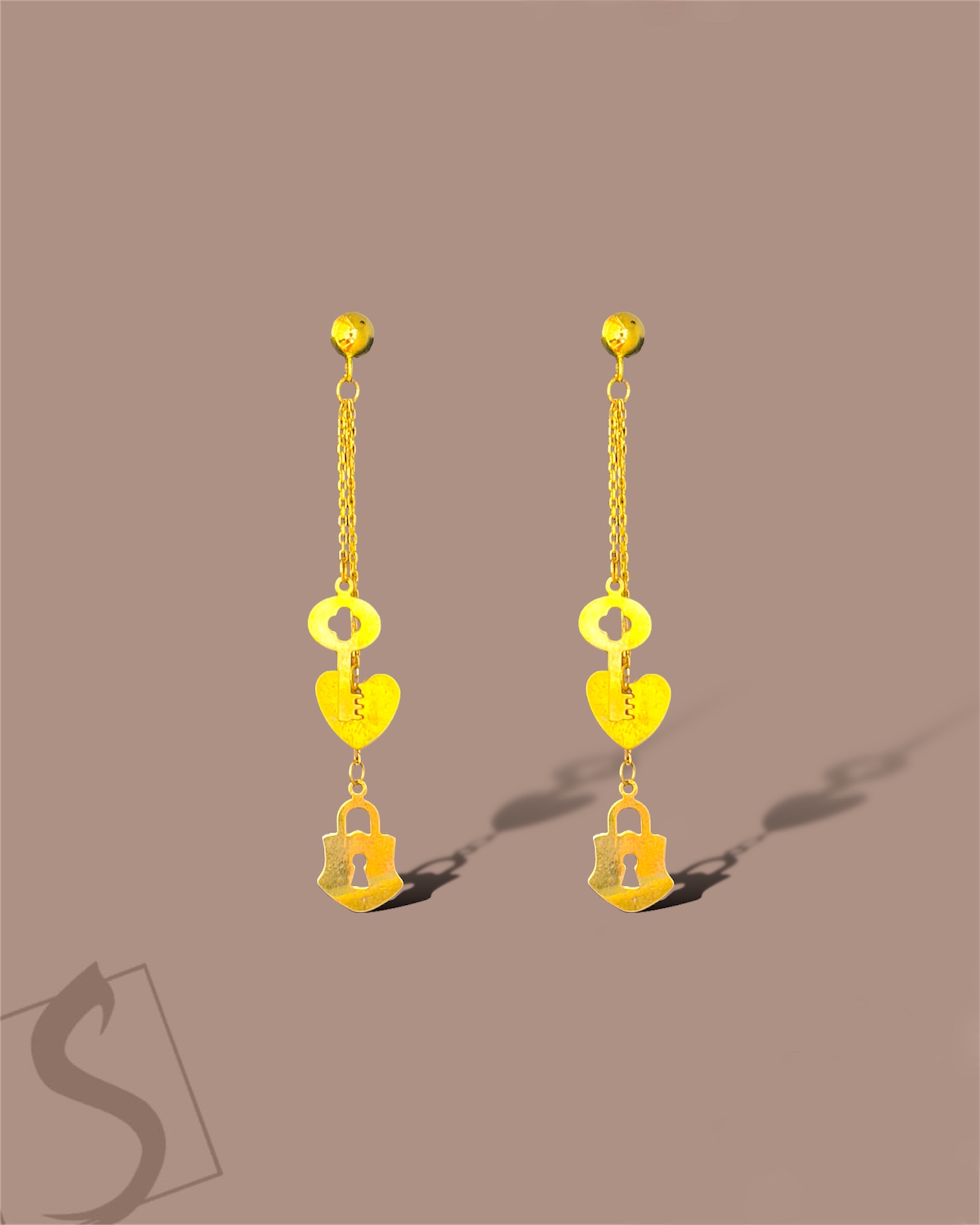 Gold EARRING | 408578