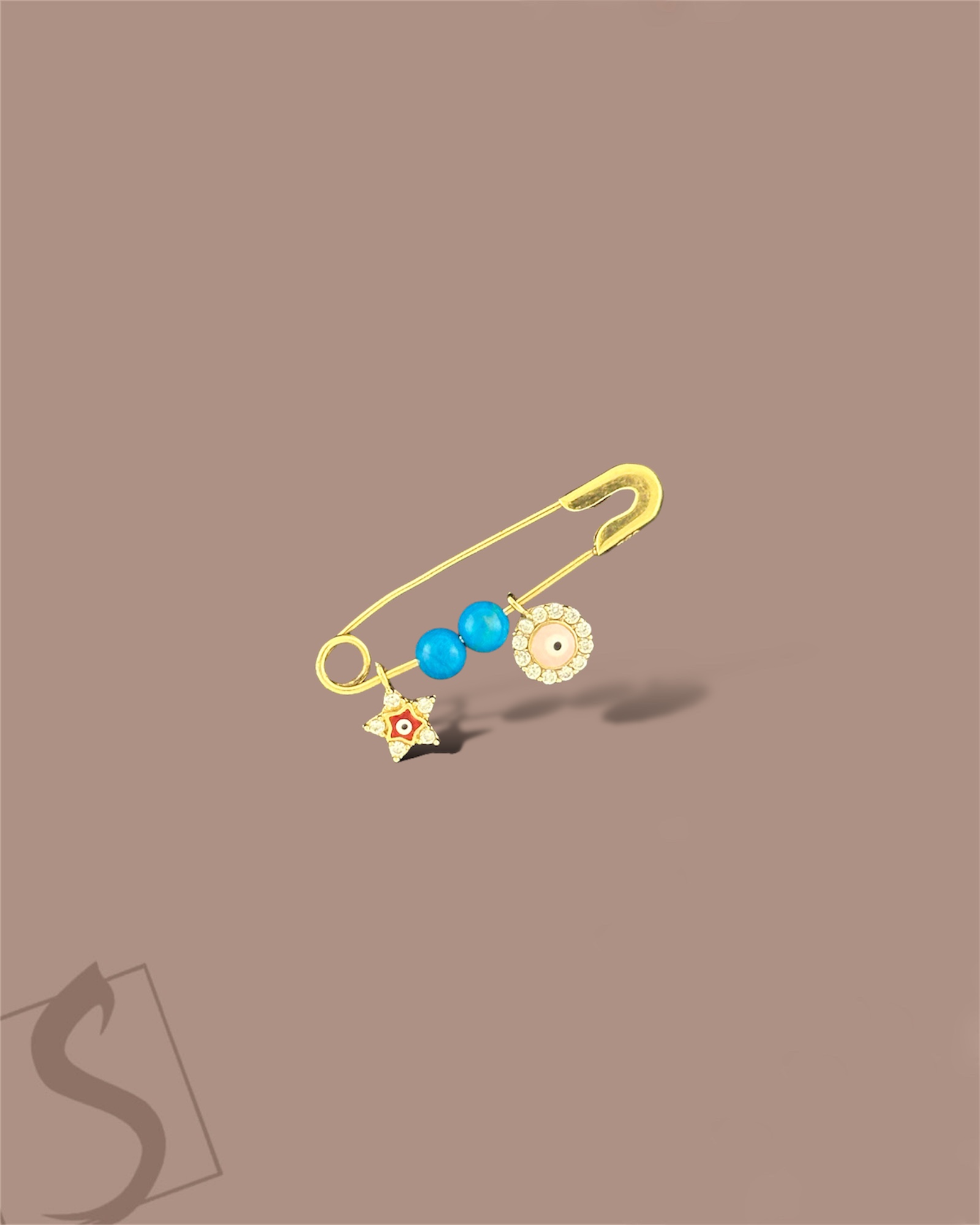 Gold KIDS BROOCH | 373915