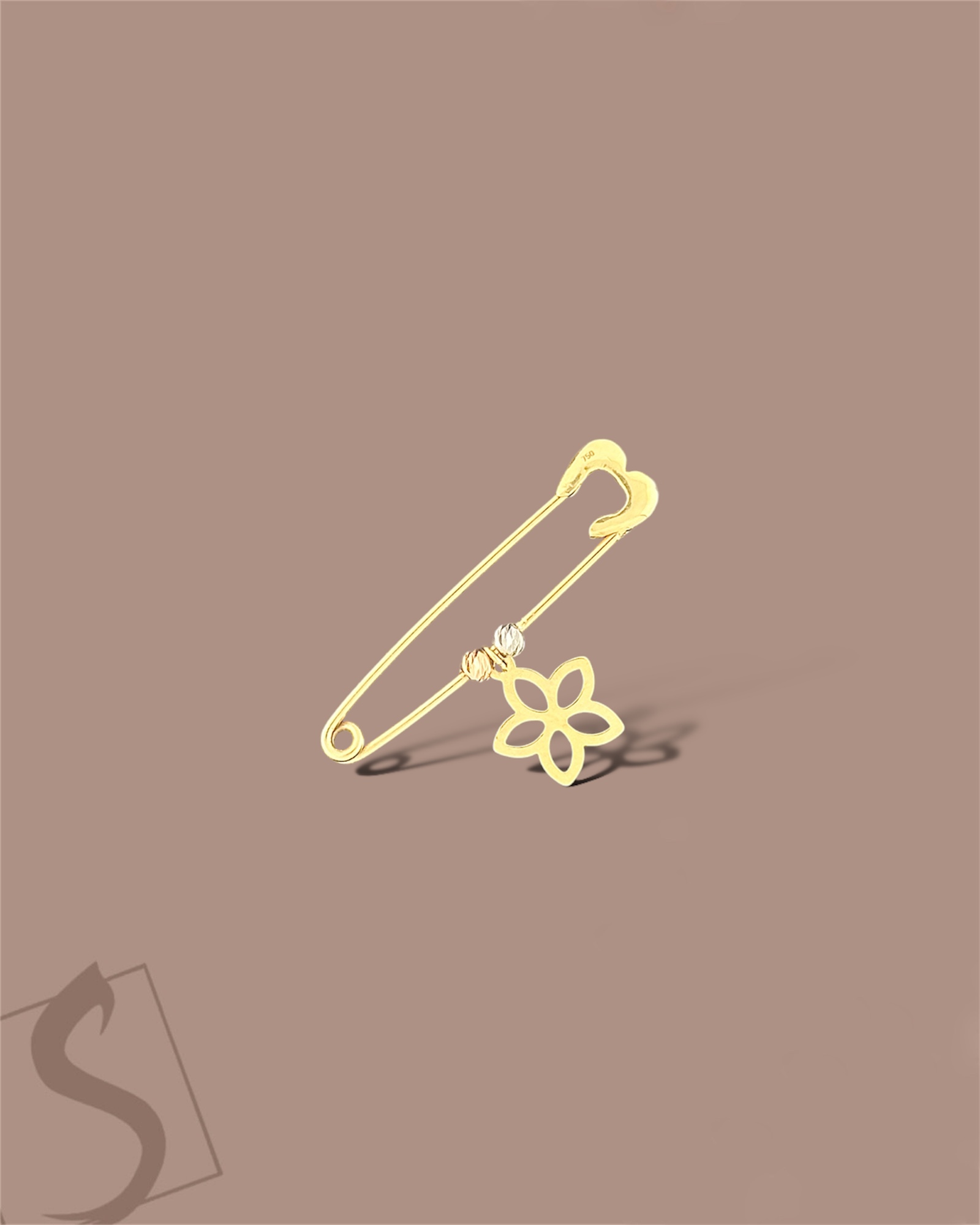Gold KIDS BROOCH | 370391