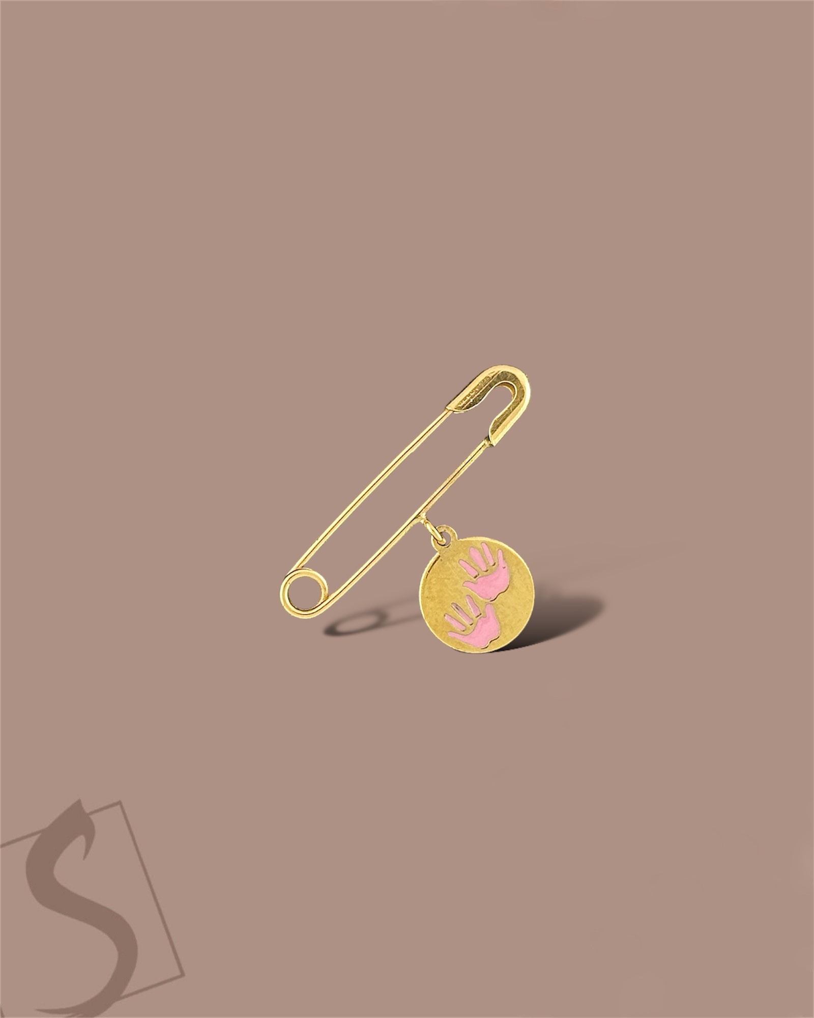 Gold KIDS BROOCH | 310276
