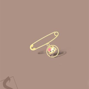 Gold KIDS BROOCH | 346972