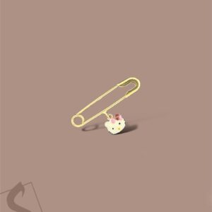 Gold KIDS BROOCH | 259694