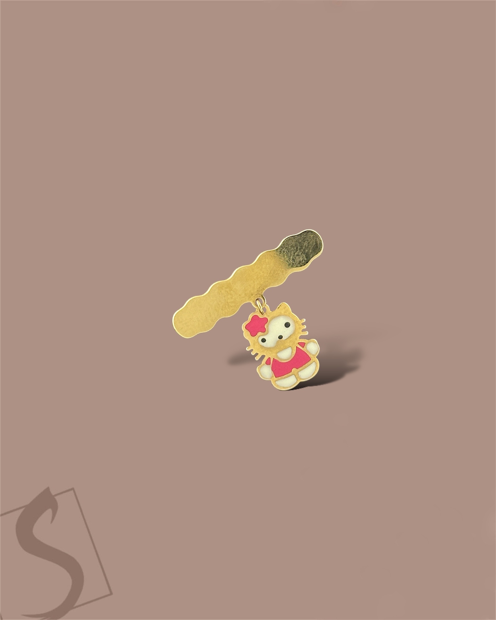 Gold KIDS BROOCH | 407584