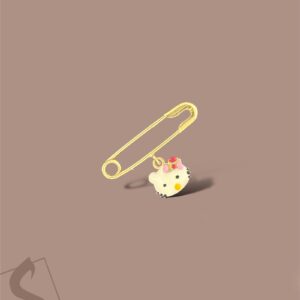 Gold KIDS BROOCH | 255640