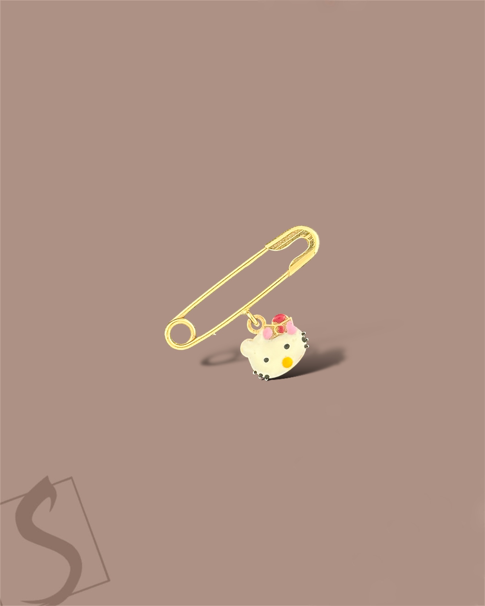 Gold KIDS BROOCH | 255640